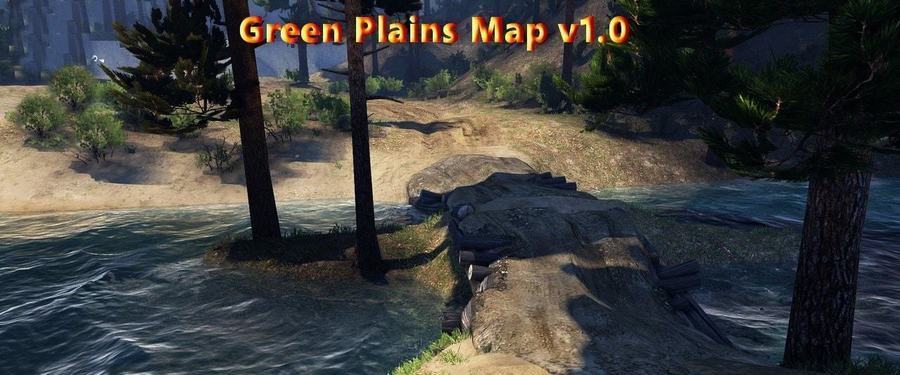 Карта "Green Plains" для Spin Tires (v 25.12.15) Карта "Green Plains" для Spin Tires (v 25.12.15)